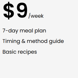(Weekly Plan)
